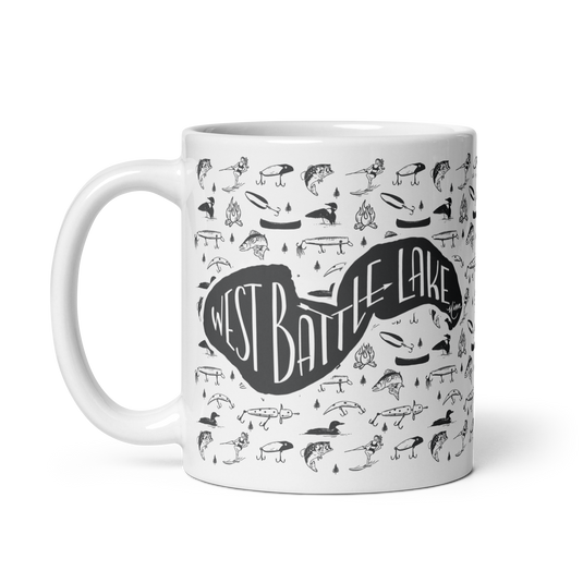 West Battle Lake Things Mug