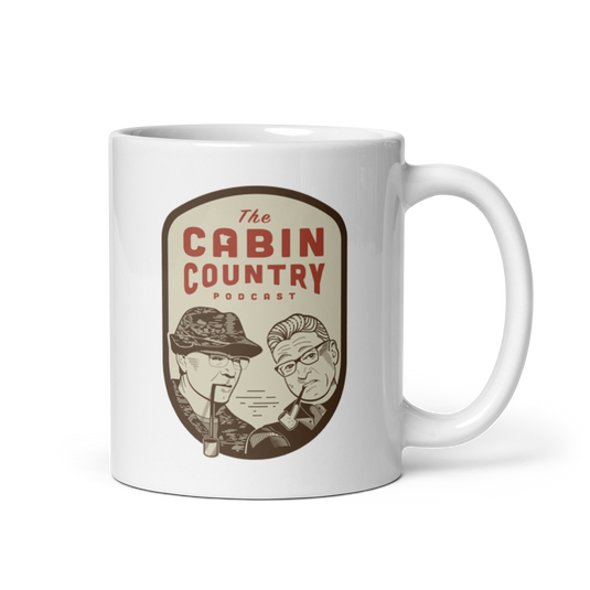 The Cabin Country Podcast Mug - Tan
