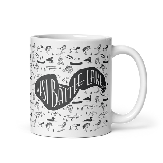 West Battle Lake Things Mug