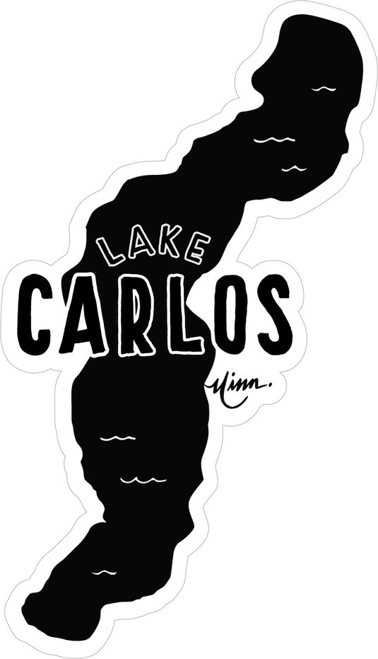 Lake Carlos Sticker