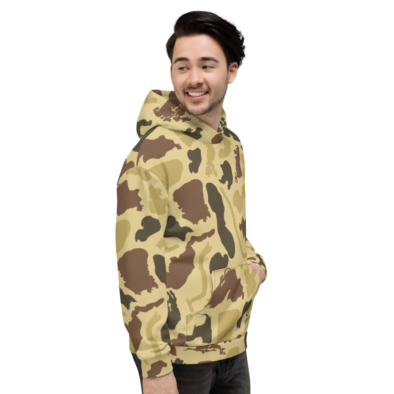 Load image into Gallery viewer, Vintage-Style Camouflage Hoodie
