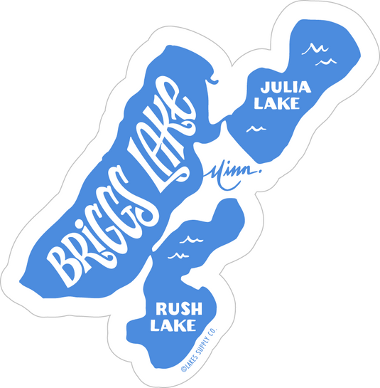 Briggs Lake Sticker