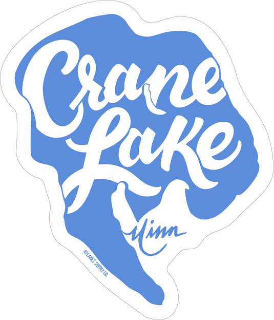 Crane Lake Sticker