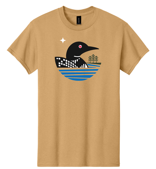 Loon Star Cotton Tee