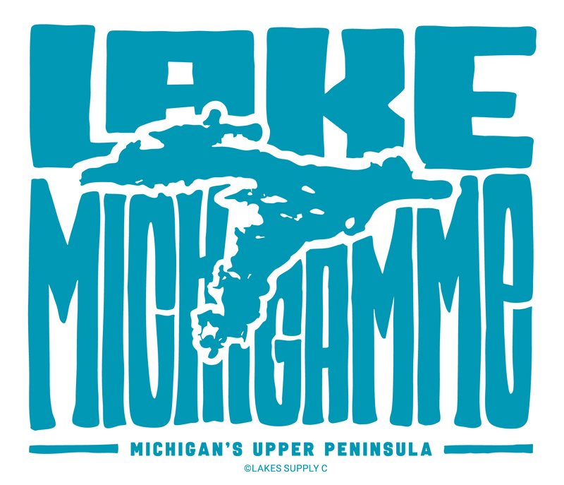 Load image into Gallery viewer, Michigamme Lake Sticker
