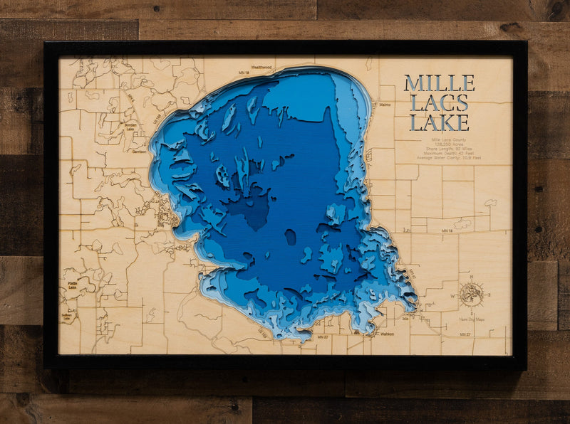 Load image into Gallery viewer, Mille Lacs Lake in Mille Lacs County, Minnesota
