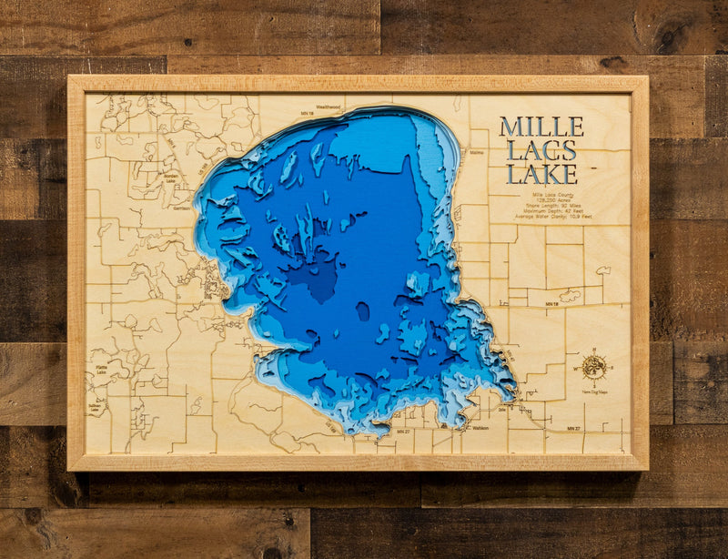 Load image into Gallery viewer, Mille Lacs Lake in Mille Lacs County, Minnesota
