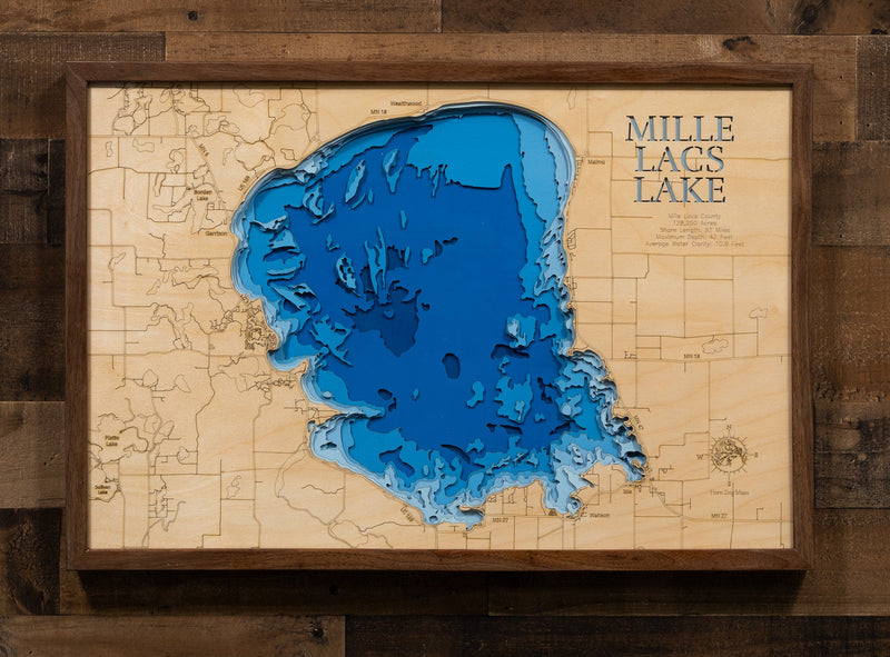 Load image into Gallery viewer, Mille Lacs Lake in Mille Lacs County, Minnesota
