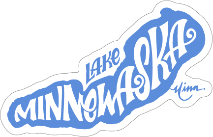 Minnewaska Lake Sticker