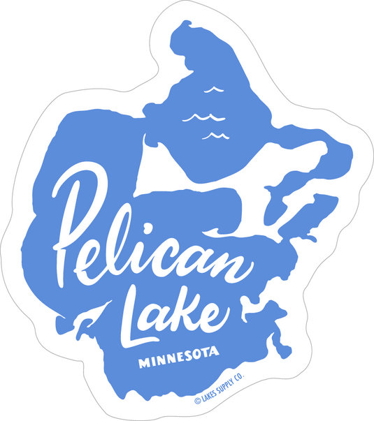Pelican Lake Sticker
