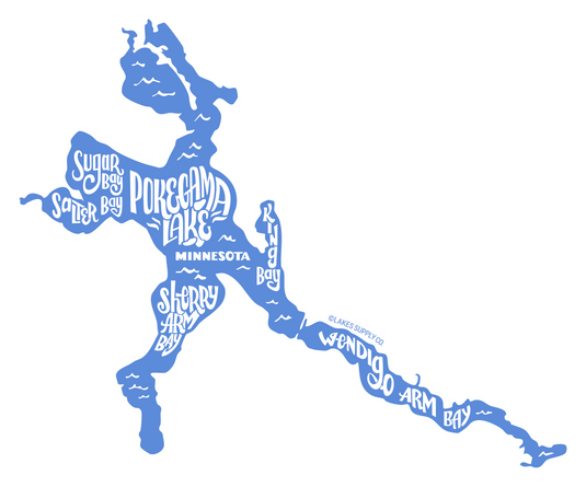 Pokegama Lake Sticker