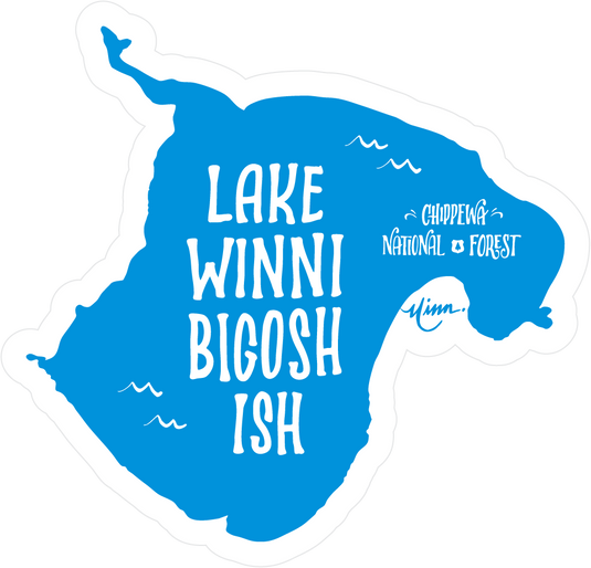 Winnibigoshish Lake Sticker
