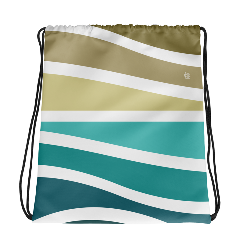Load image into Gallery viewer, Sun Wave Drawstring Bag
