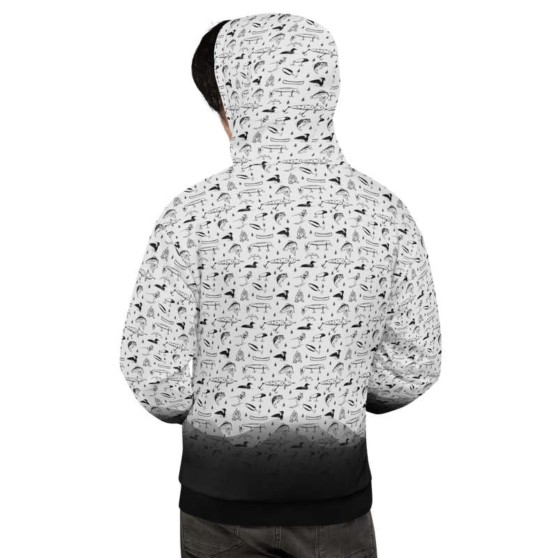 Load image into Gallery viewer, Whitefish Chain Lake Things Hoodie
