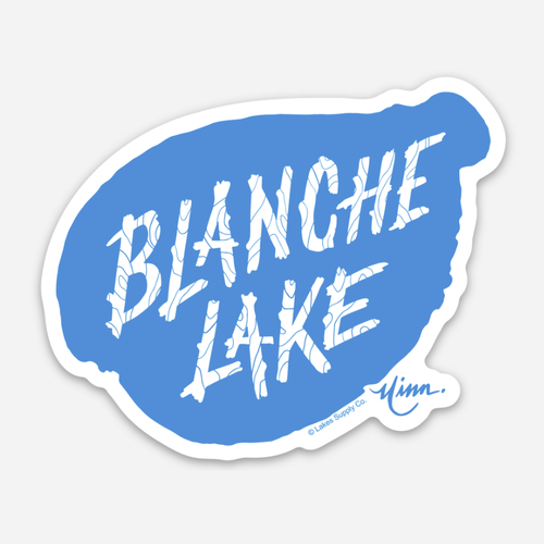 Blanche Lake Sticker