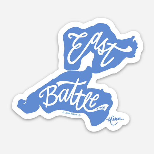 East Battle Lake Sticker