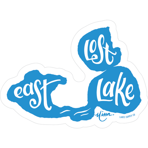 East Lost Lake Sticker