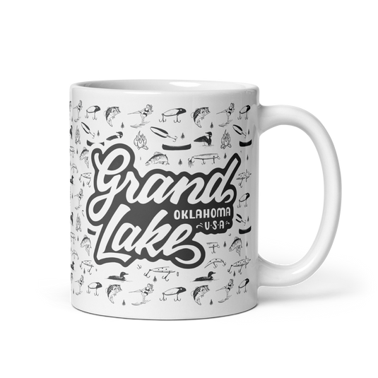 Grand Lake Oklahoma Coffee Mug