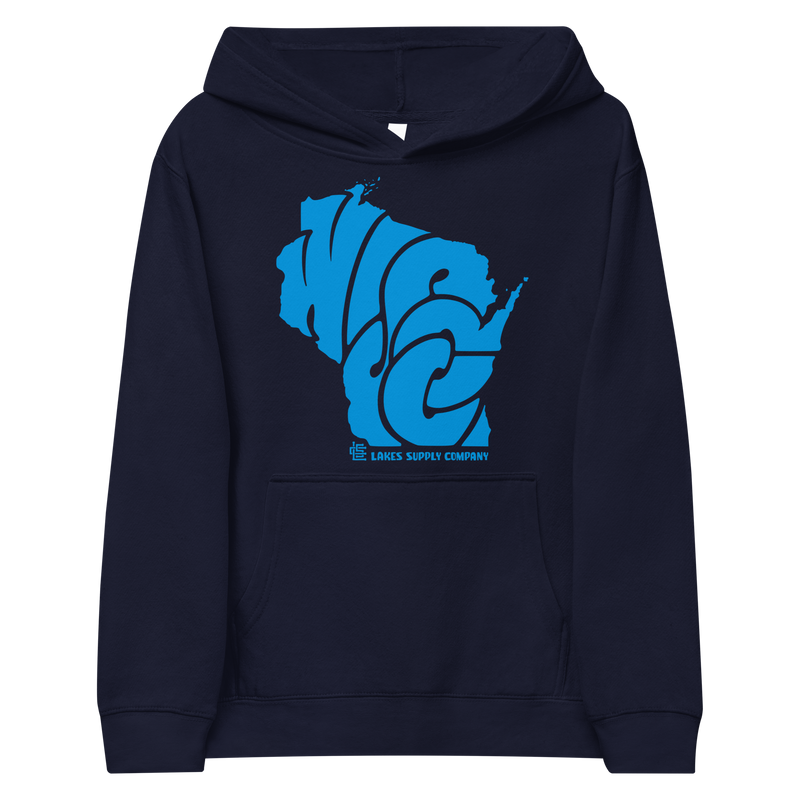 Load image into Gallery viewer, Wisconsin State Kids Hoodie
