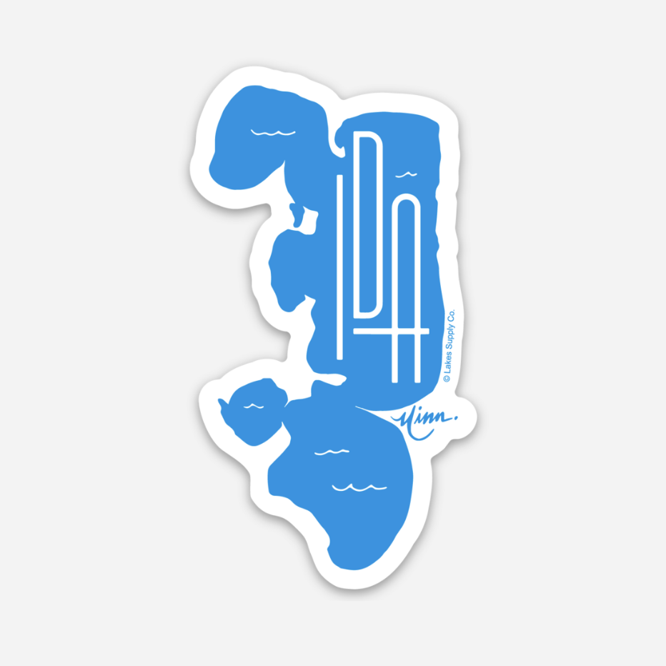 Lake Ida Minnesota Sticker | Lakes Supply Co – Lakes Supply Co.