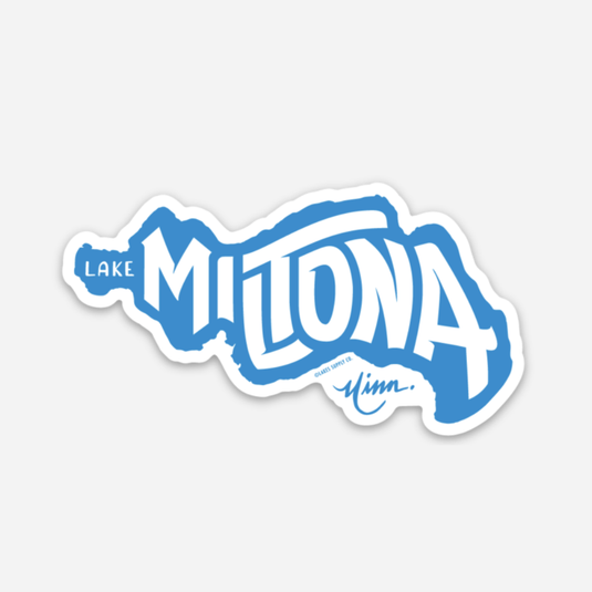 Lake Miltona Sticker