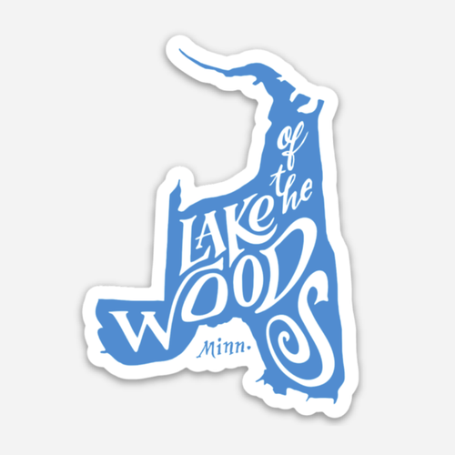 Lake of the Woods Sticker