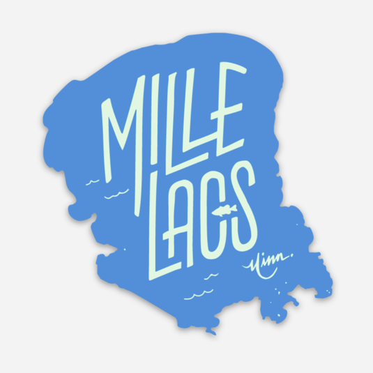 Mille Lacs Lake Sticker