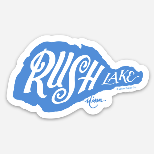 Rush Lake Sticker