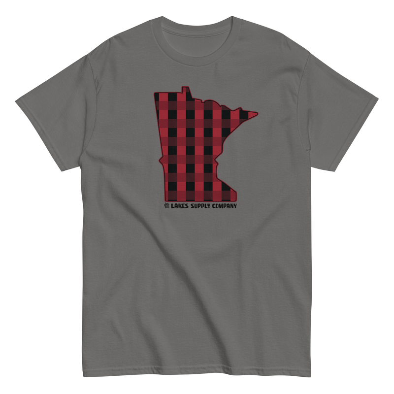 Load image into Gallery viewer, Minnesota State Plaid Tee
