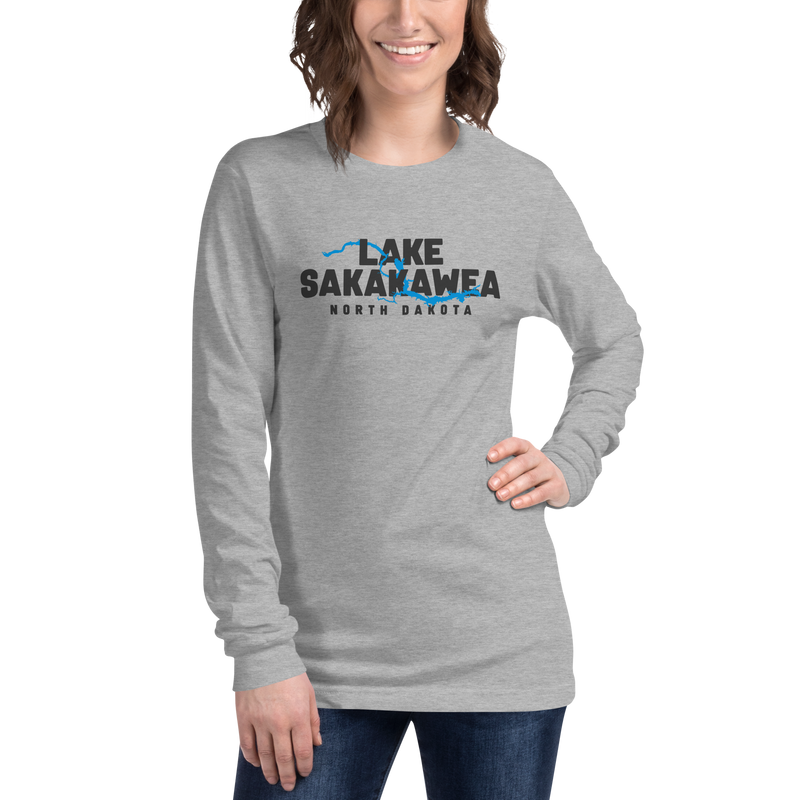 Load image into Gallery viewer, Lake Sakakawea Long Sleeve Tee
