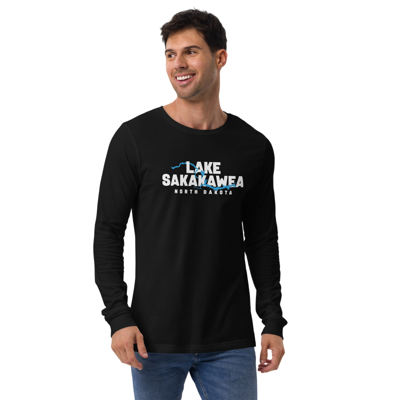 Load image into Gallery viewer, Lake Sakakawea Long Sleeve Tee
