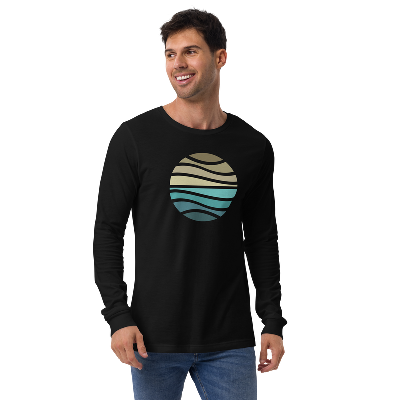 Load image into Gallery viewer, Sun Wave Long Sleeve Tee
