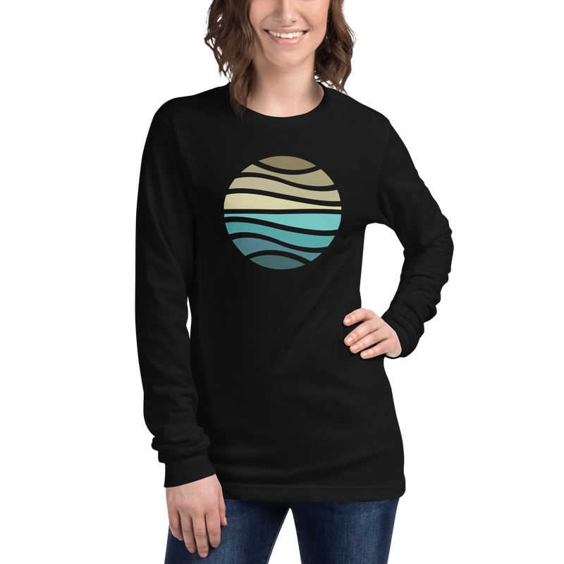 Load image into Gallery viewer, Sun Wave Long Sleeve Tee
