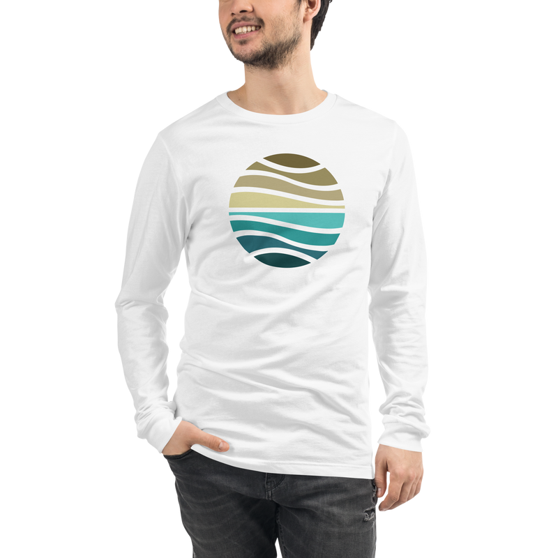 Load image into Gallery viewer, Sun Wave Long Sleeve Tee
