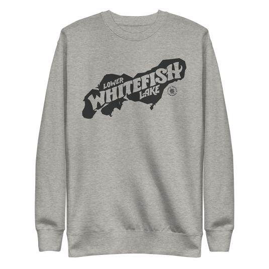 Lower Whitefish Lake Sweatshirt