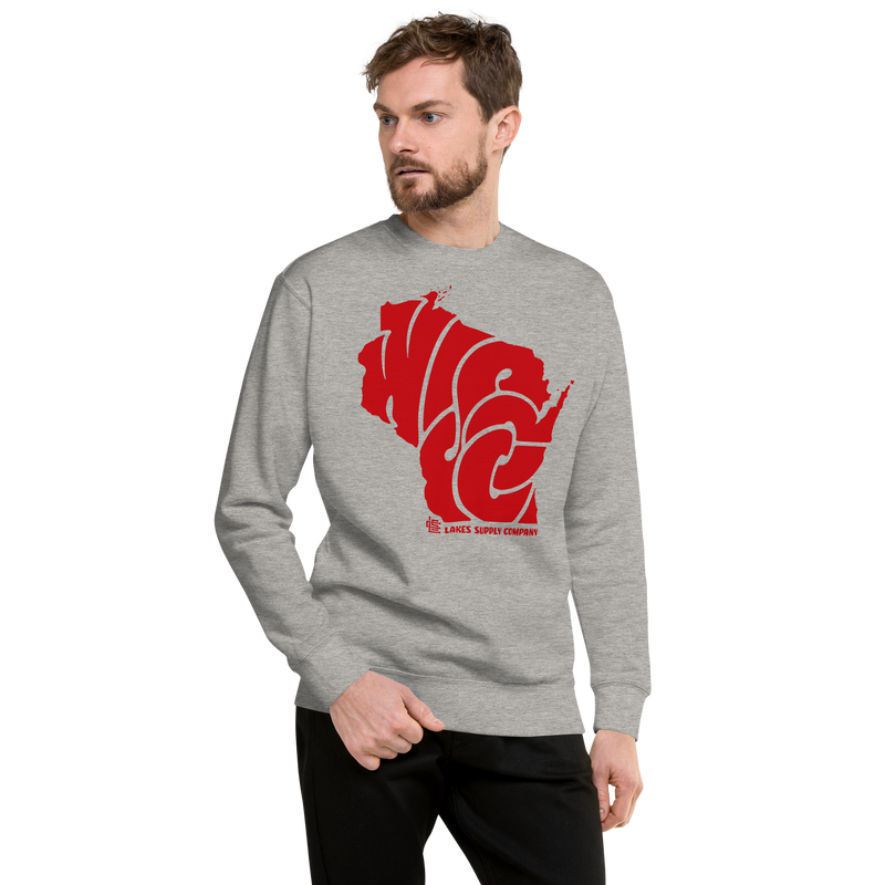 Load image into Gallery viewer, Wisconsin State Sweatshirt
