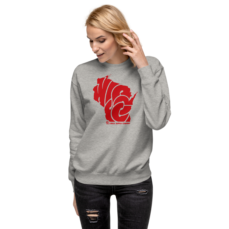 Load image into Gallery viewer, Wisconsin State Sweatshirt
