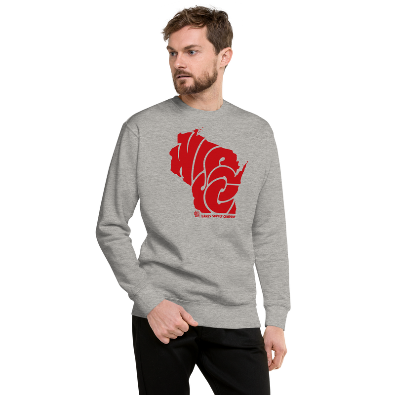 Load image into Gallery viewer, Wisconsin State Sweatshirt
