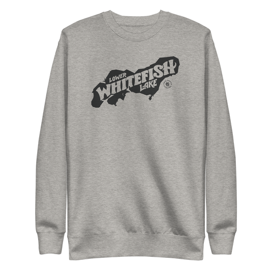 Lower Whitefish Lake Sweatshirt