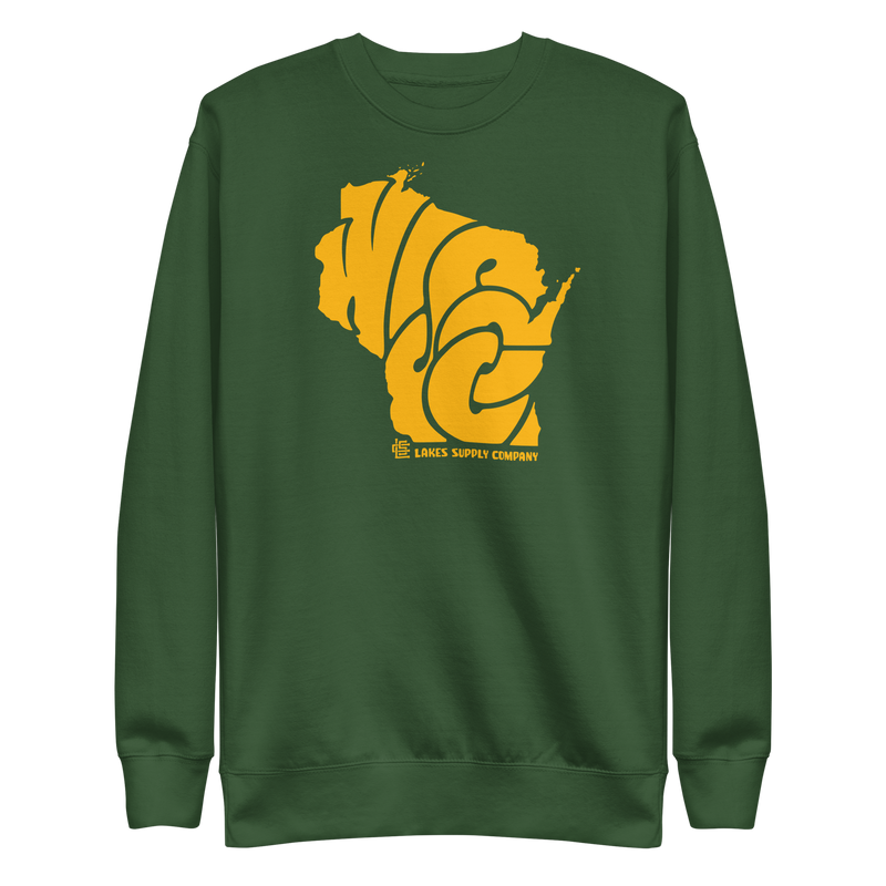 Load image into Gallery viewer, Wisconsin State Sweatshirt
