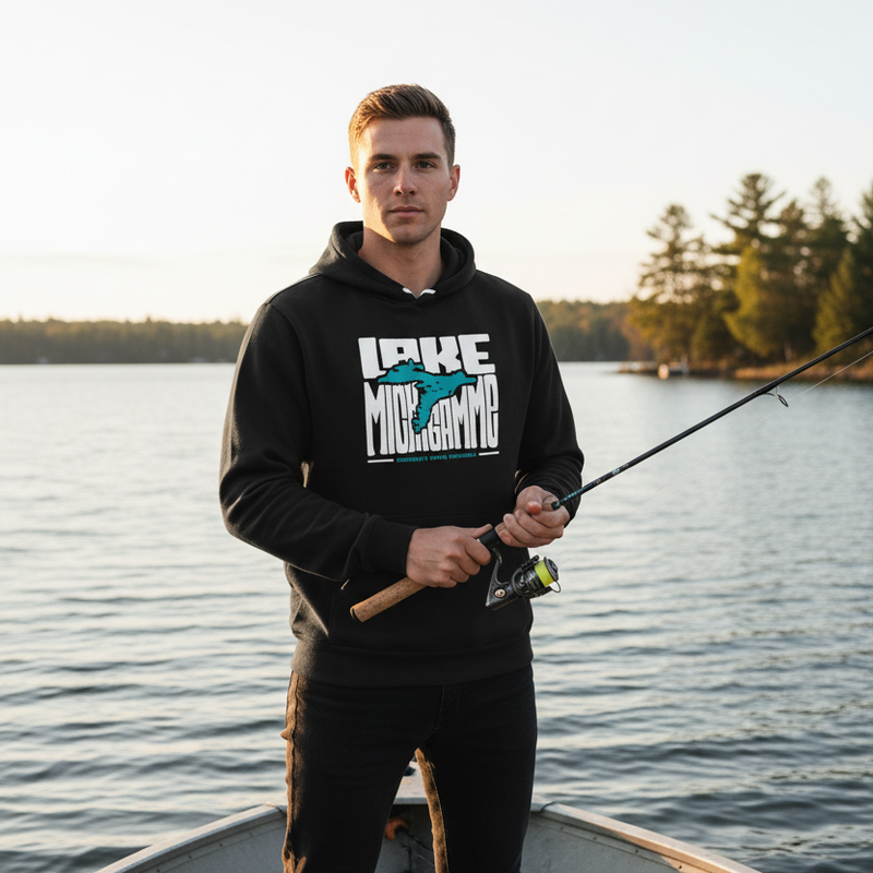 Load image into Gallery viewer, Michigamme Lake Hoodie
