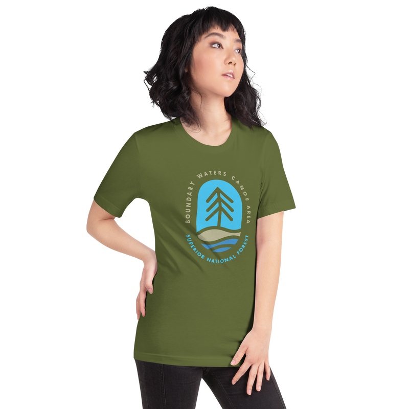 Load image into Gallery viewer, Fish Tree BWCA Tee
