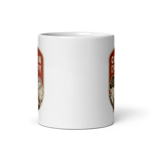 The Cabin Country Podcast Mug - Red