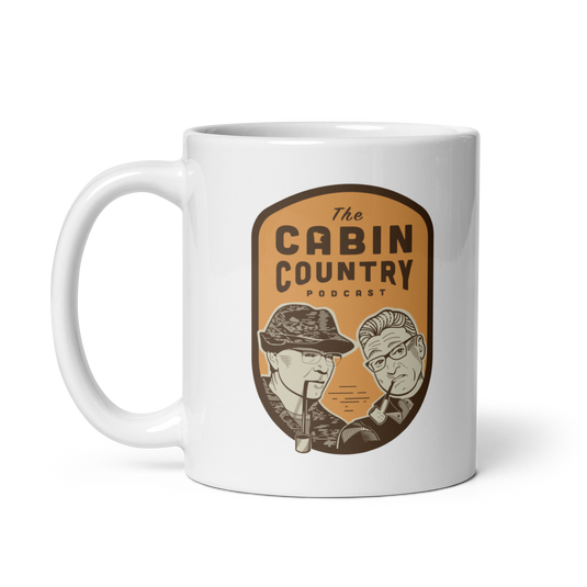 The Cabin Country Podcast Mug - Gold
