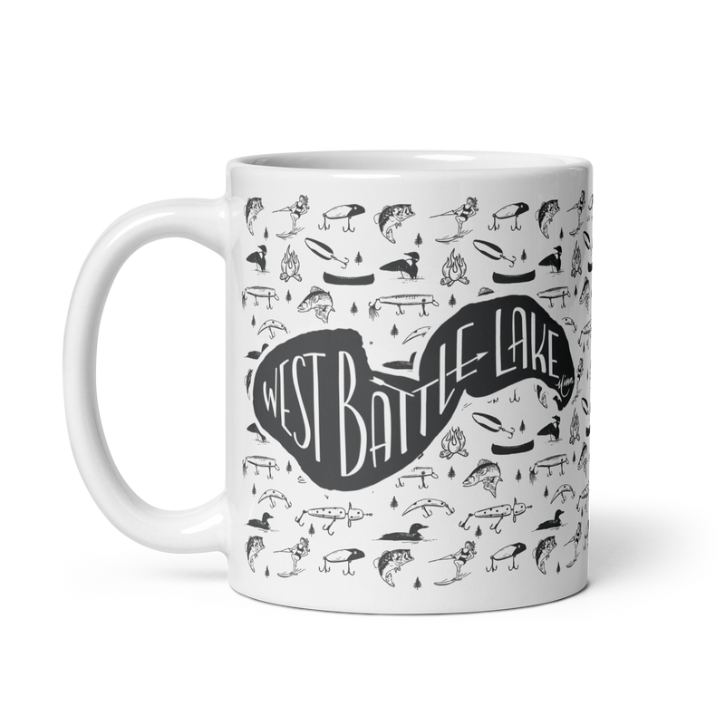 Load image into Gallery viewer, West Battle Lake Things Mug
