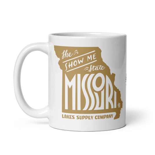 Missouri State Mug - Gold