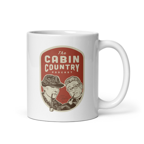 The Cabin Country Podcast Mug - Red