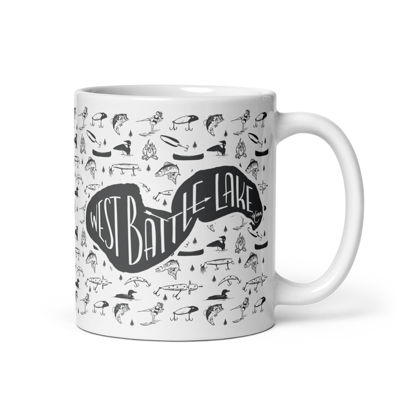 Load image into Gallery viewer, West Battle Lake Things Mug
