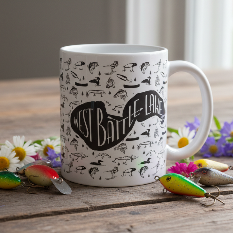 Load image into Gallery viewer, West Battle Lake Mug
