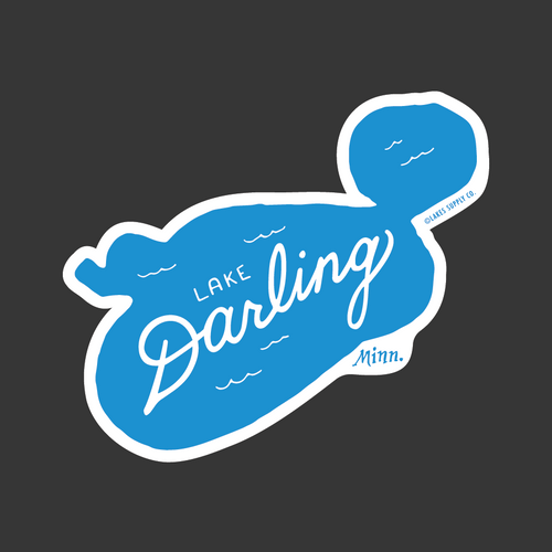 Lake Darling Sticker